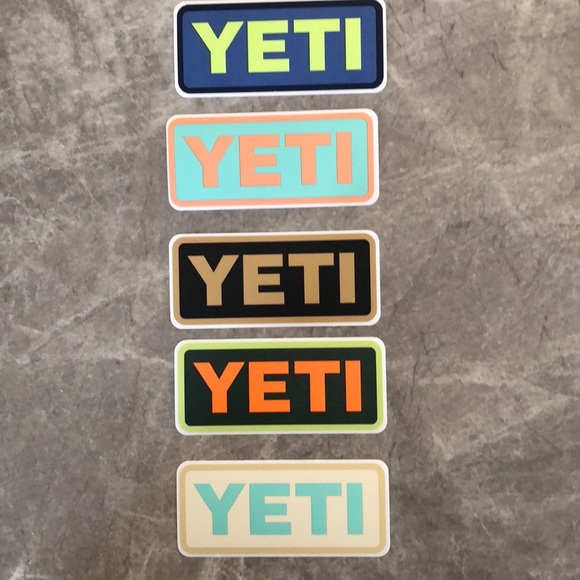 Yeti stickers FREE - Picture 1 of 1